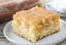Buttermilk king cake with cream cheese filling