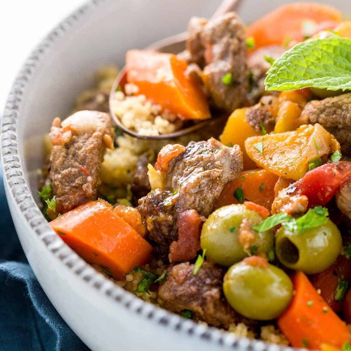 Make ahead moroccan lamb stew