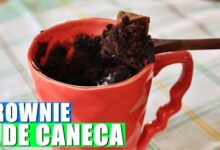 Easy brownie in a mug