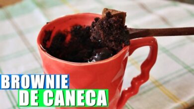 Easy brownie in a mug