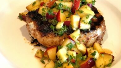 Chef johns nectarine salsa