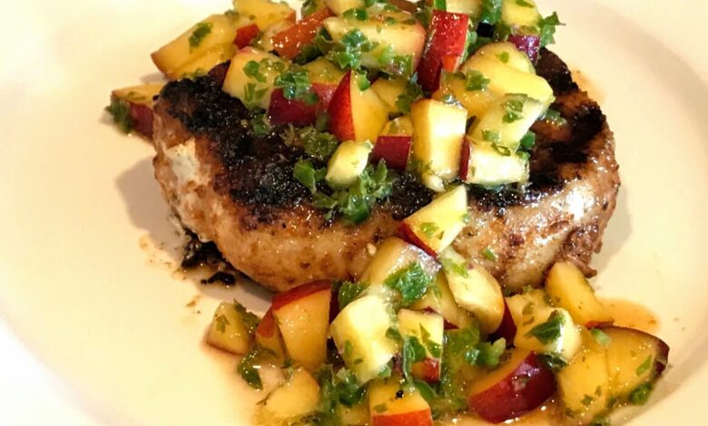 Chef johns nectarine salsa