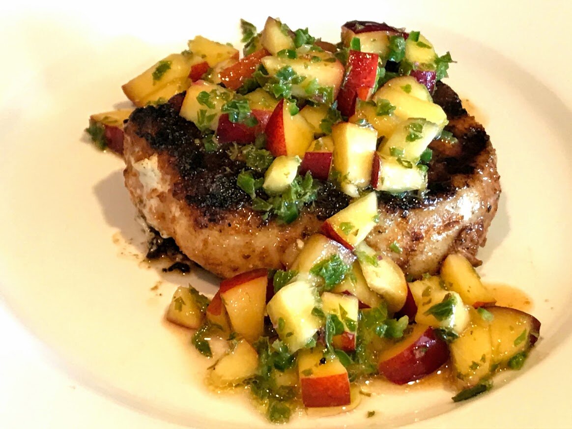 Chef johns nectarine salsa