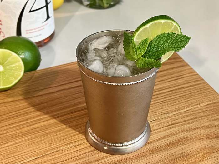 Alcohol free mint julep