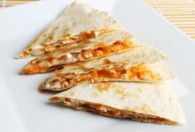 Slow cooker chicken quesadillas