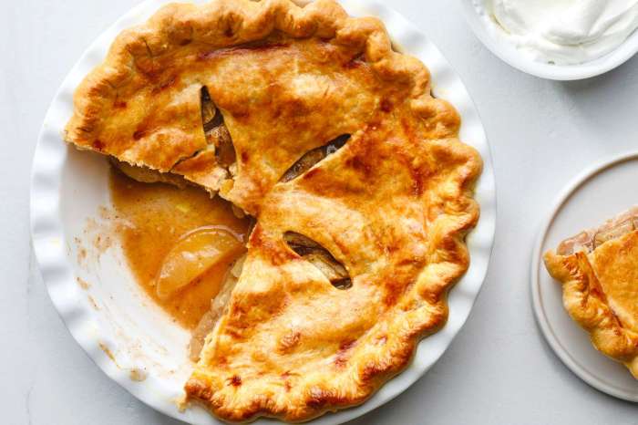 Old fashioned apple pie