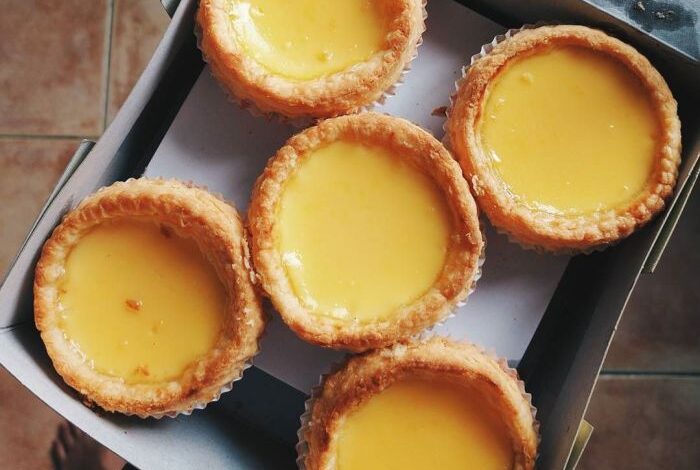 Easy hong kong style egg tarts