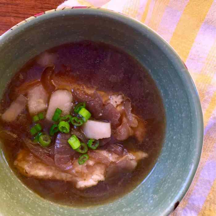 Baked potato soup with rivels