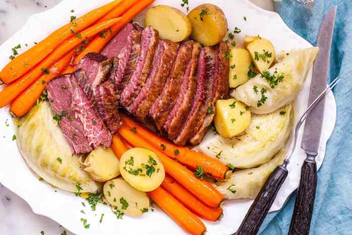 Cabbage beef corned irish dinner boiled traditional vegetables corn recipes menu ideas root st month googled posts top tag