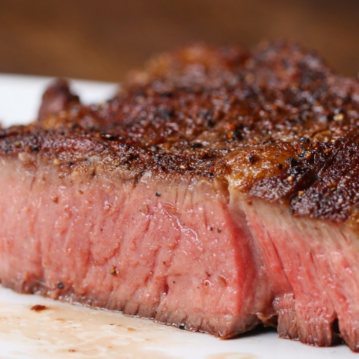 The best reverse sear method for thick steaks