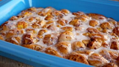 Easy cinnamon roll casserole