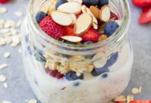 No cook overnight oatmeal