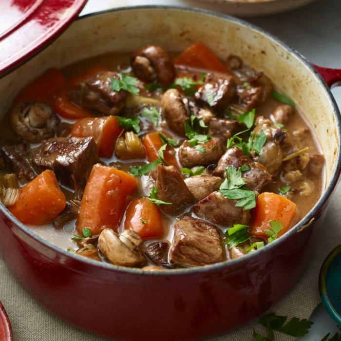 Instant pot beef and mushroom stew