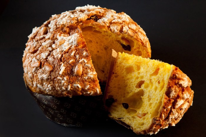 Panettone pandoro christmas history cento traditional