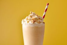 The perfect peanut butter milkshake