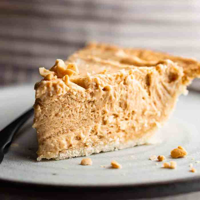 No bake peanut butter pie