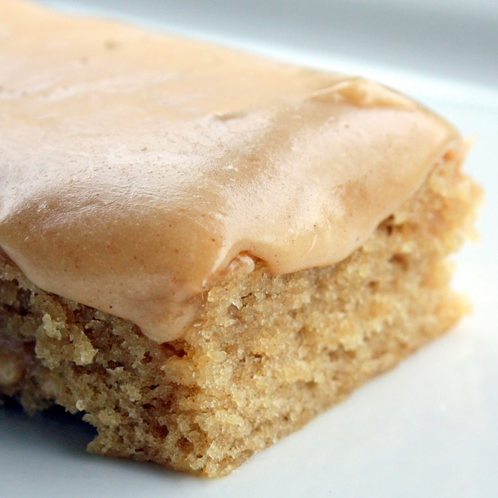 Peanut butter sheet cake