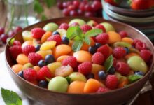 Perfect summer fruit salad