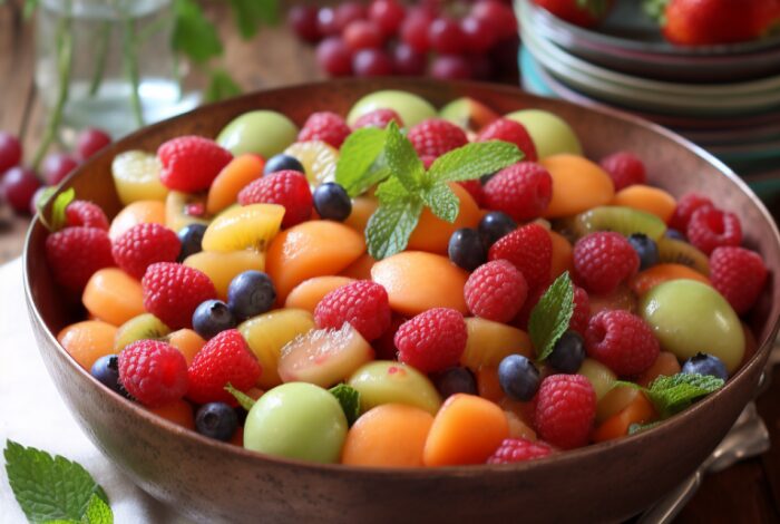 Perfect summer fruit salad