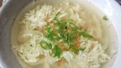 Egg drop soup better than restaurant quality