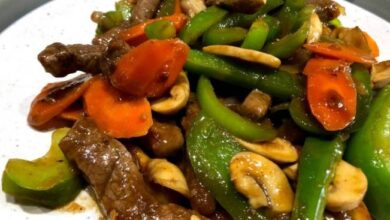 Quick beef stir fry