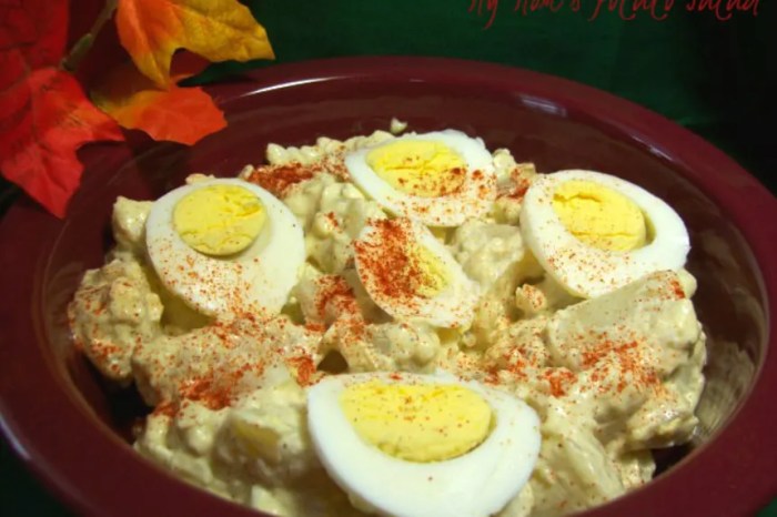 Moms dill potato salad