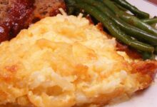 Restaurant style hashbrown casserole