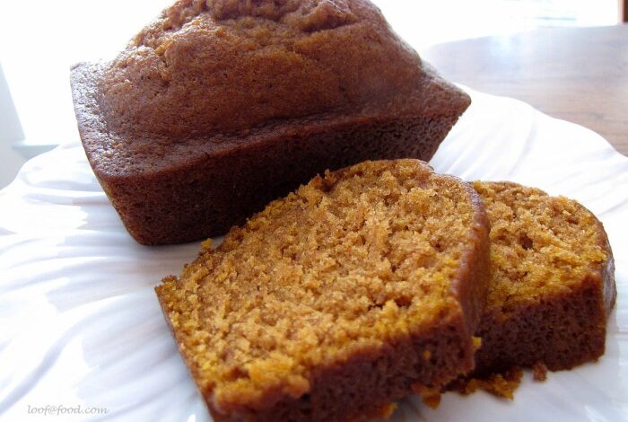 Downeast maine pumpkin bread