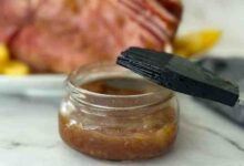 Sweet pineapple glaze for ham