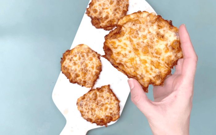 Cauliflower almond pizza crust