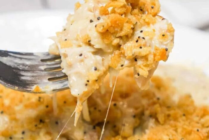 Poppy seed chicken casserole