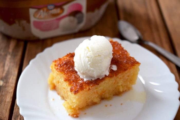 Portokalopita greek orange phyllo cake