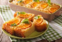 Portokalopita greek orange phyllo cake