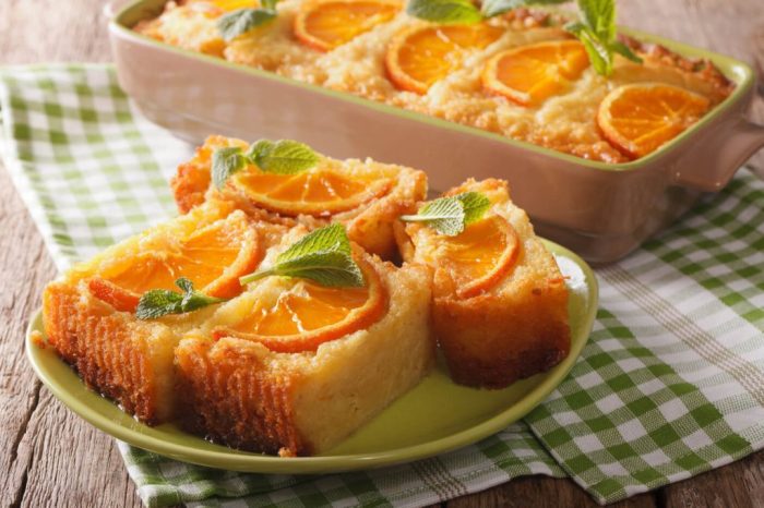 Portokalopita greek orange phyllo cake