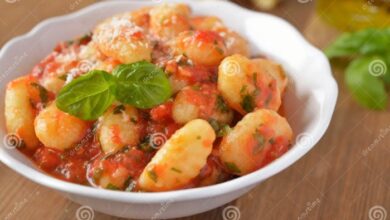 Gnocchi with pomodoro sauce