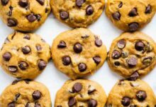 Pumpkin chocolate chip cookies i