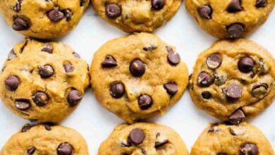 Pumpkin chocolate chip cookies i