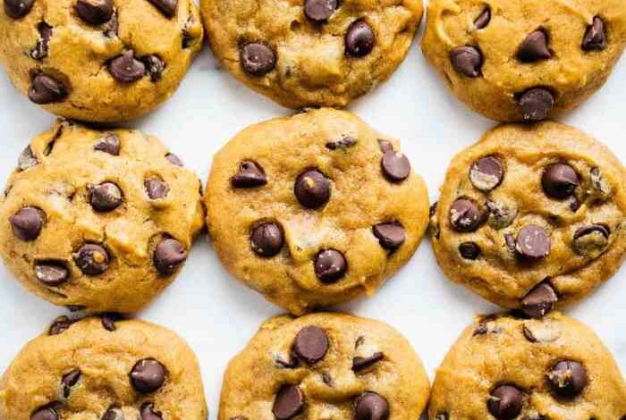 Pumpkin chocolate chip cookies i