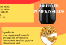 Air fryer pumpkin seeds