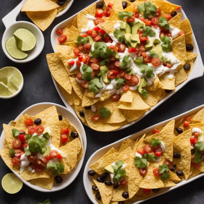 Quick and easy air fryer nachos