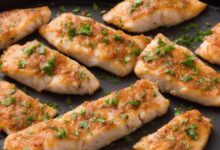 Quick and easy baked fish fillet