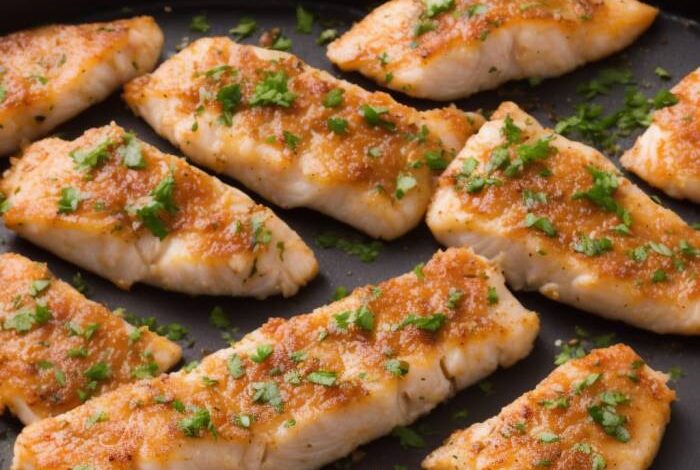 Quick and easy baked fish fillet