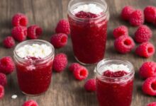 Raspberry jam without pectin