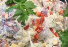 Red skinned potato salad