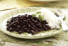 Rice cooker black beans