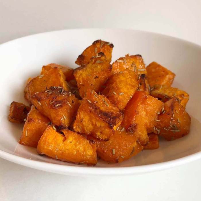 Rosemary roasted butternut squash