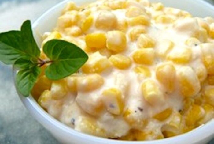 Slow cooker creamed corn