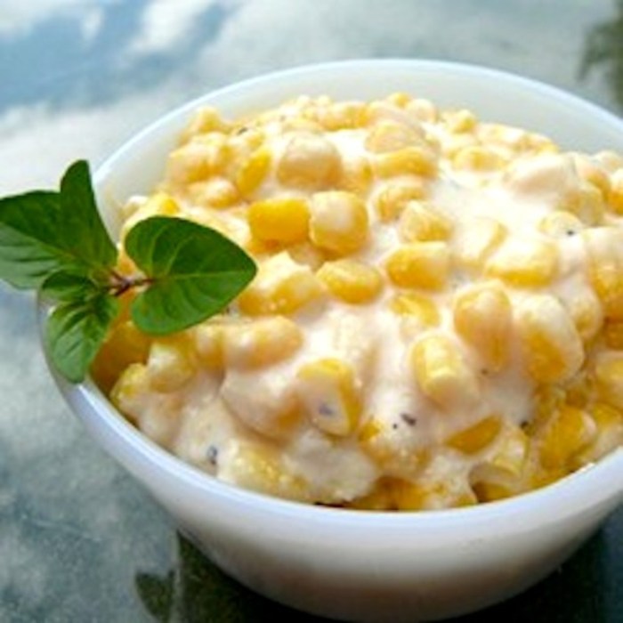 Slow cooker creamed corn