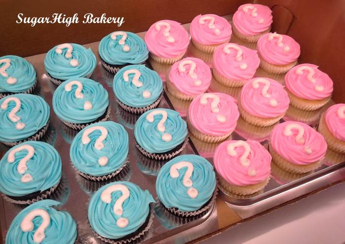 Best gender reveal cupcakes ever