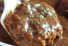Low carb salisbury steak